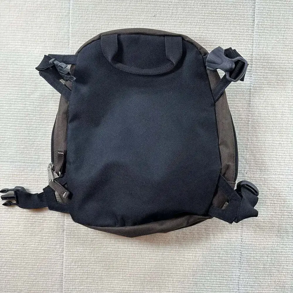 Fox Racing Brown Tan Motocross Backpack Orange Lining w/Mini bag Y2K